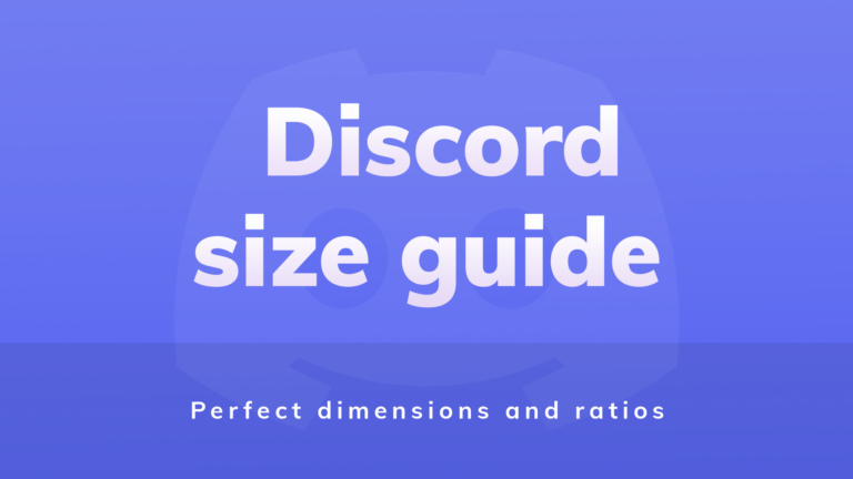 Discord size guide